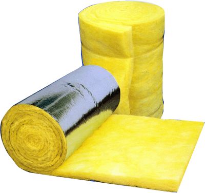 fiberglass insulation used for thermal and acoustic insulation