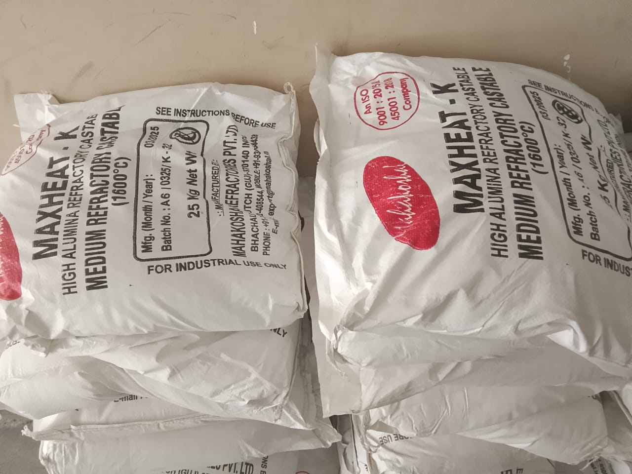 Refractory cement for furnaces, boilers, kilns, and ovens in Kenya