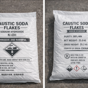 Caustic soda flakes 25kg bag industrial supply East Africa