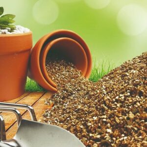 vermiculite used in hydroponic growing system