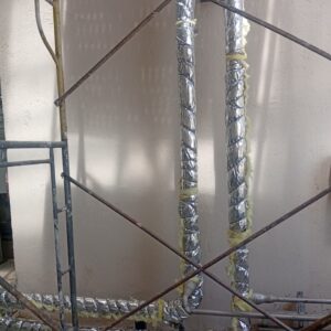 Thermal lagging is used to reduce heat loss in pipes