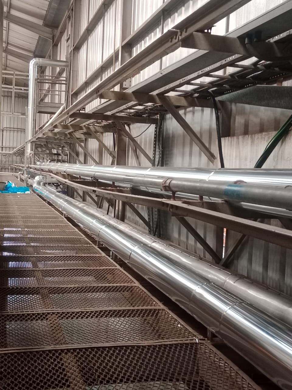 aluminum cladding installation insulated pipes Kenya