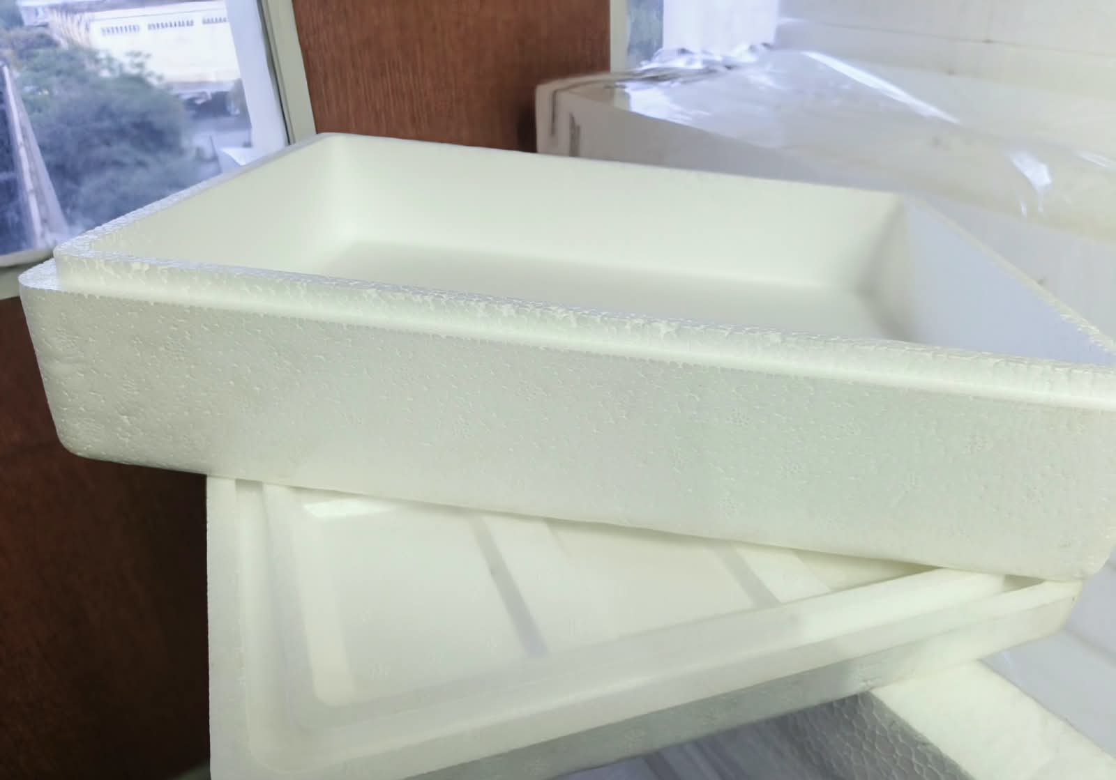 small 3kg styrofoam box to fit your samples