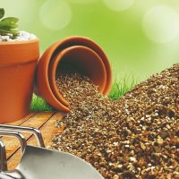 vermiculite used in hydroponic growing system